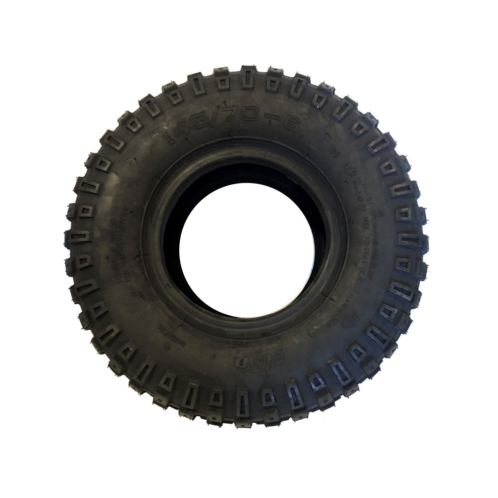 MotoTec Vulcan Tire 145/70-6