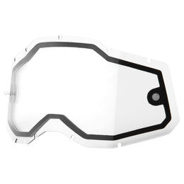 Accuri 2/Racecraft 2/Strata 2 Replacement Lens Clear Dual