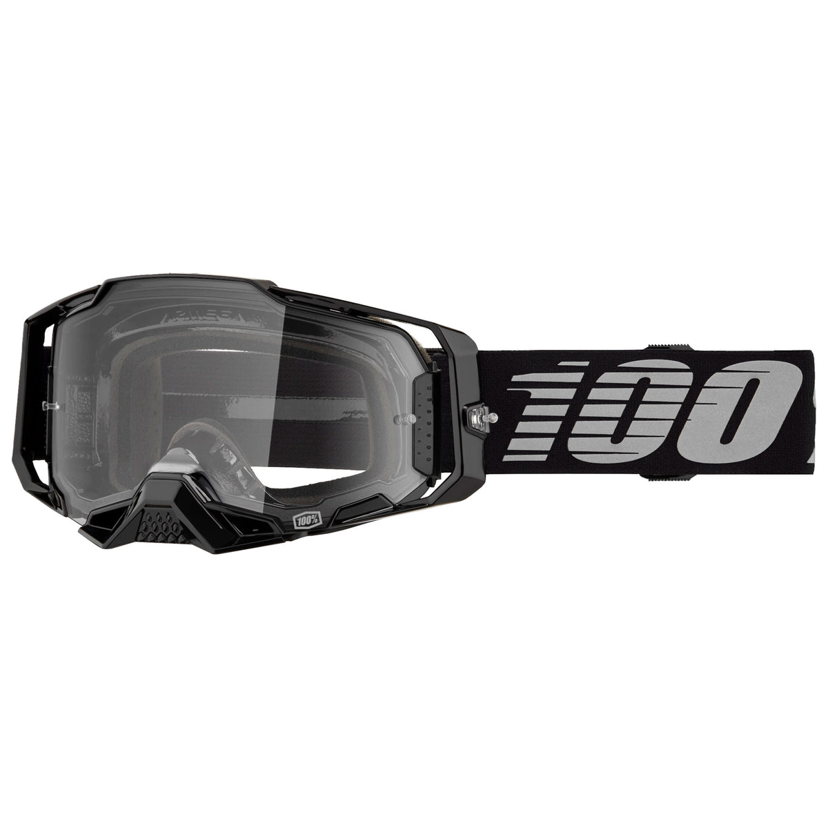Armega Goggle Black Frame/Clear Lens