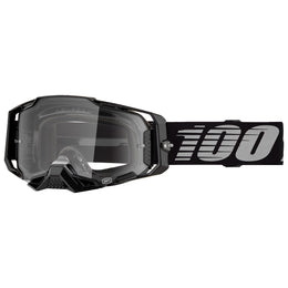 Armega Goggle Black Frame/Clear Lens