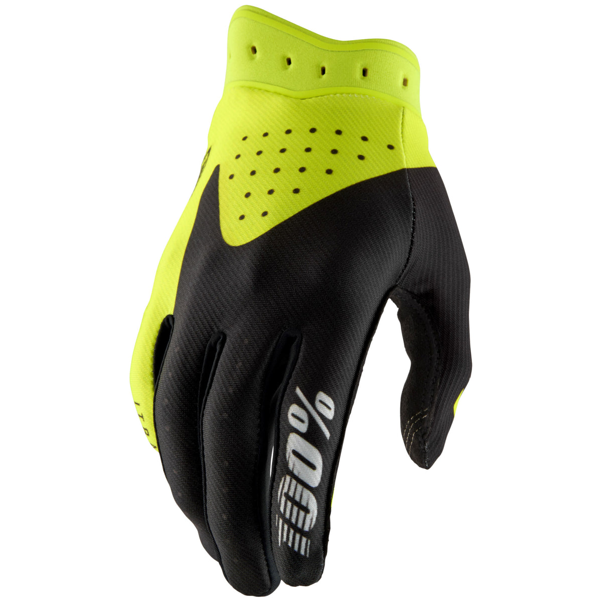 iTRACK Gloves Black/Flo Yellow