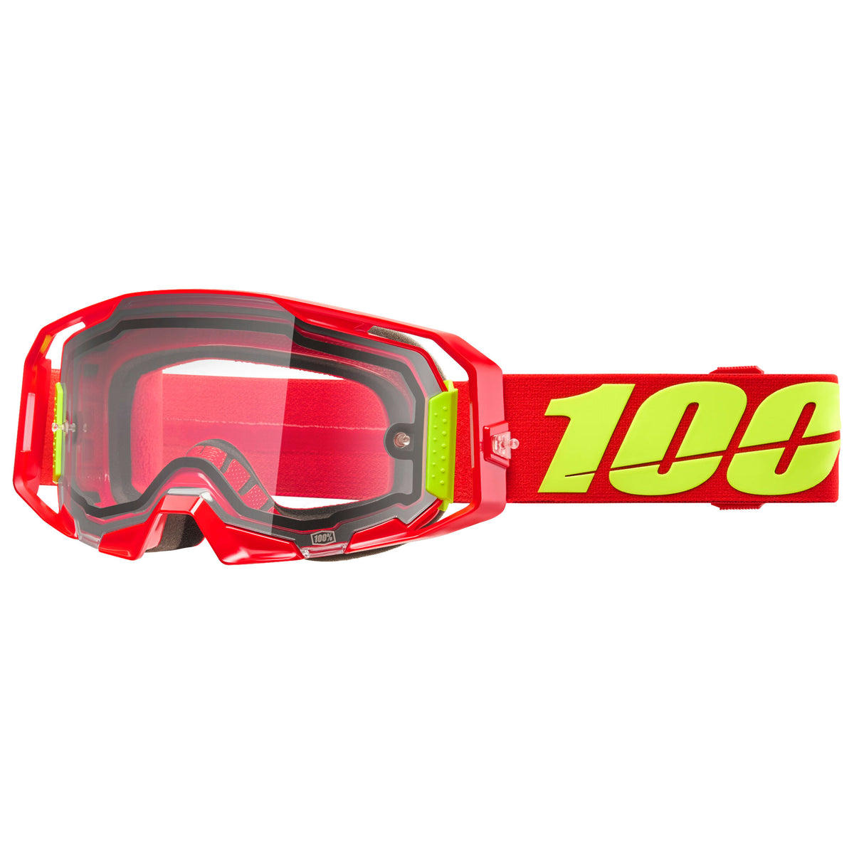 ARmatic Enduro Goggle Red Frame/Clear Lens
