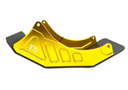 Premium Aluminum Bash Plate for E-Ride Pro SS 2.0 · Titanium Surron, gold