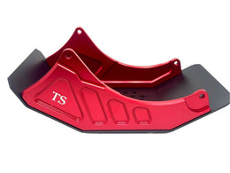 Premium Aluminum Bash Plate for E-Ride Pro SS 2.0 · Titanium Surron, red