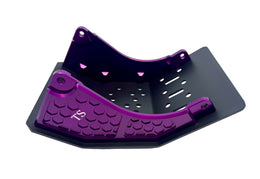 Premium Aluminum Bash Plate for Surron LBX · Titanium Surron, purple