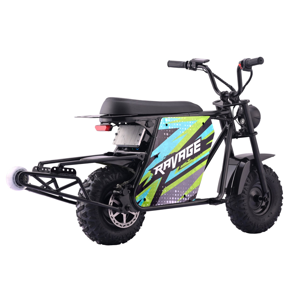 Droyd Ravage Electric Trail Bike in Black