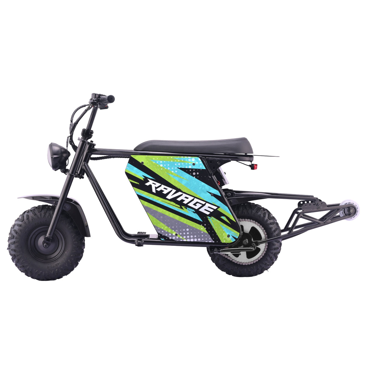 Droyd Ravage Electric Trail Bike in Black