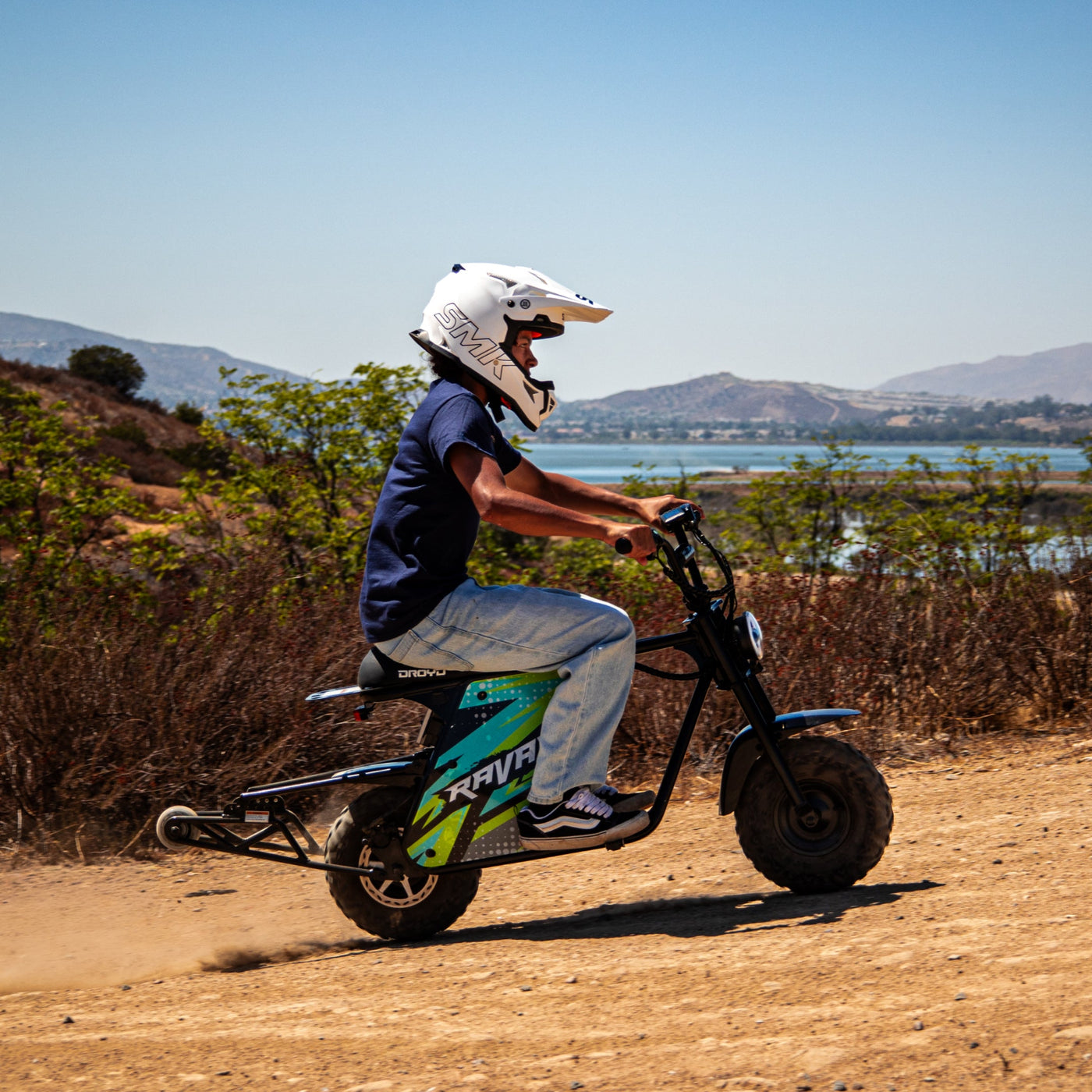 Droyd Ravage Electric Trail Bike in every colorway