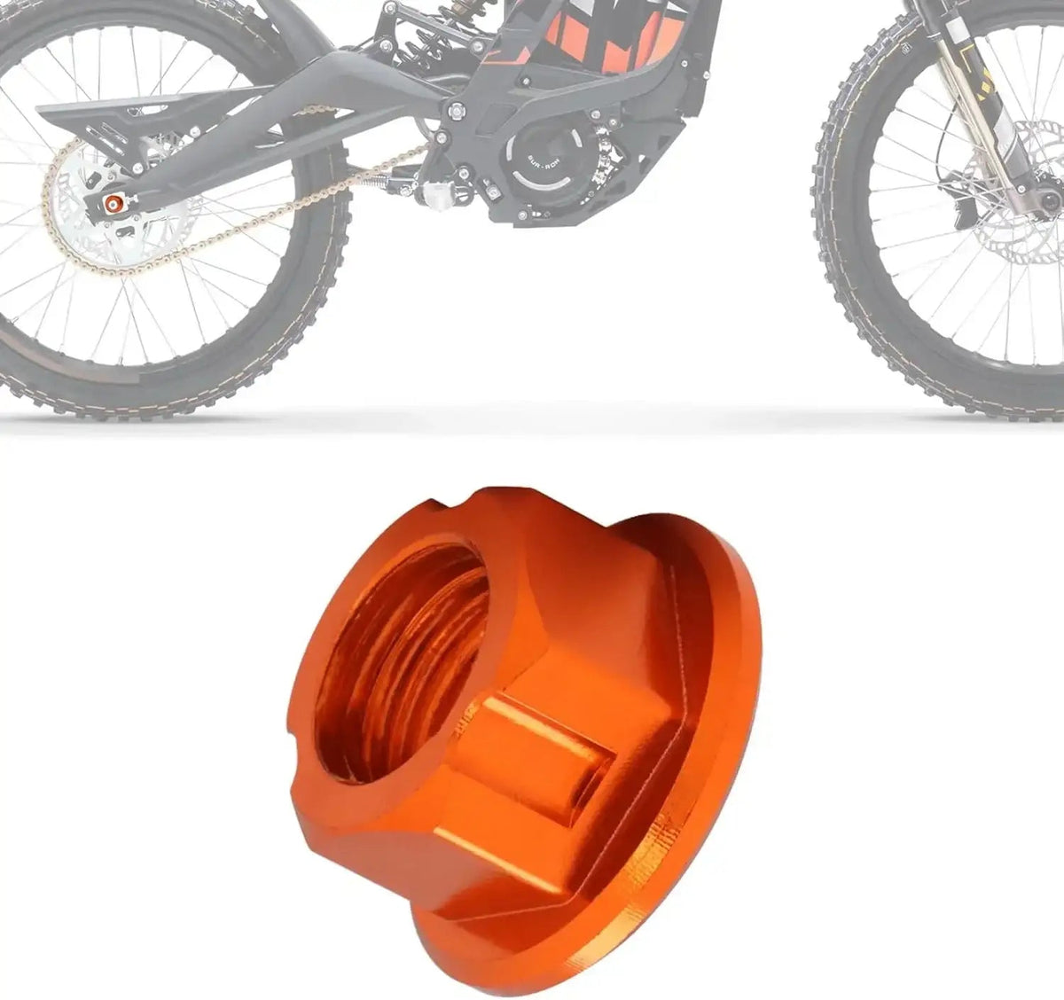Rear Axle Nut for for Electric Dirt Bikes