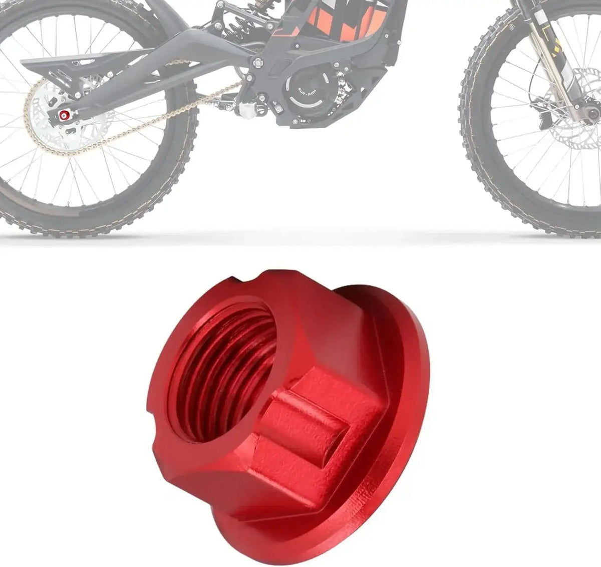 Rear Axle Nut for for Electric Dirt Bikes