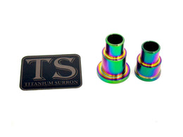 Rear Wheel Spacers for Surron, Segway, E-Ride Pro · Titanium Surron, rainbow