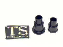 Rear Wheel Spacers for Surron, Segway, E-Ride Pro · Titanium Surron, black