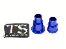 Rear Wheel Spacers for Surron, Segway, E-Ride Pro · Titanium Surron, blue