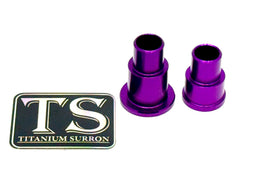 Rear Wheel Spacers for Surron, Segway, E-Ride Pro · Titanium Surron, purple