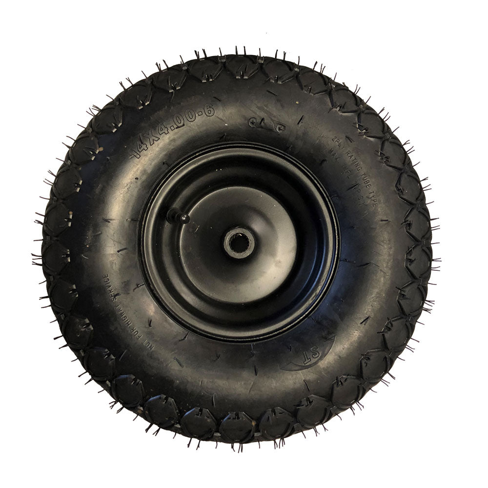 MotoTec 36v Maverick Go Kart - Rear Tire With Rim