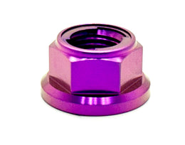 Titanium Reverse Thread Nut M12 — Sotion/Torp Motor · Titanium Surron, purple