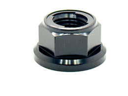 Titanium Reverse Thread Nut M12 — Sotion/Torp Motor · Titanium Surron, black