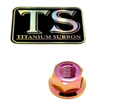 Titanium Reverse Thread Nut M12 — Sotion/Torp Motor · Titanium Surron, view 8