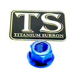 Titanium Reverse Thread Nut M12 — Sotion/Torp Motor · Titanium Surron, view 9