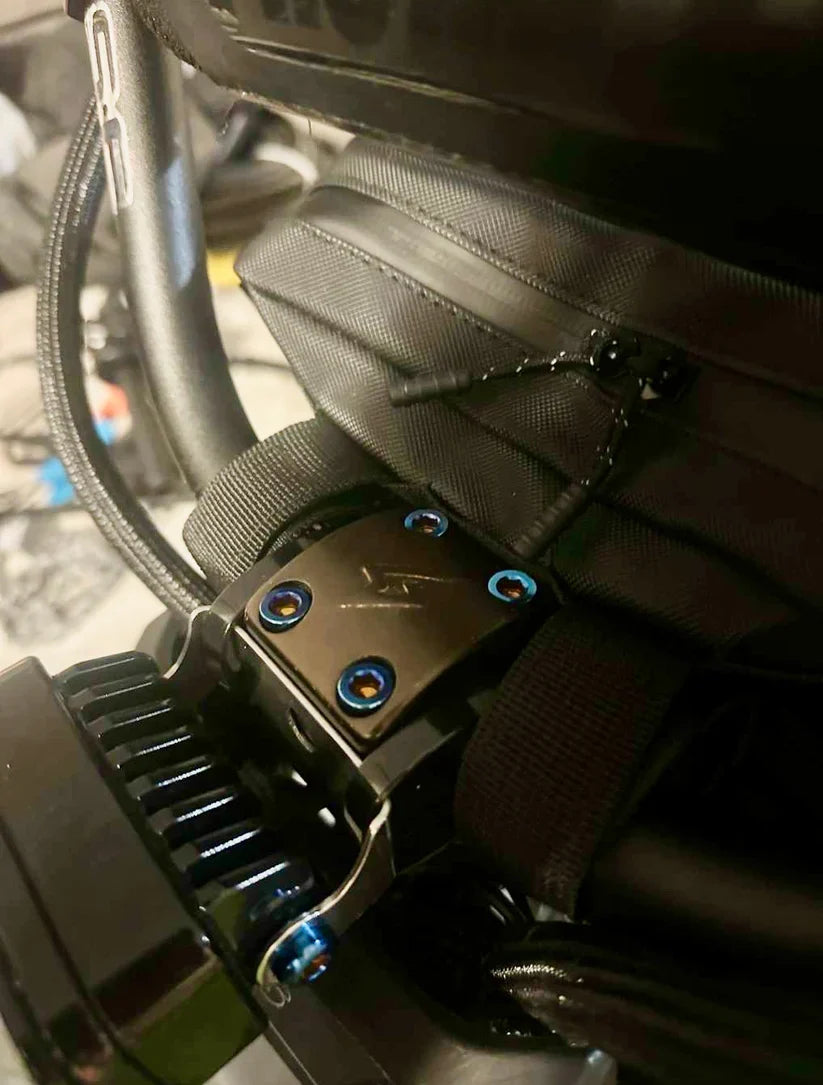 Titanium Direct Mount Bolts for Super73, burnt blue