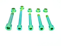 Titanium Linkage / Rear Shock Mount Kit for Talaria MX3/ MX4/ MX5 · Titanium…, green