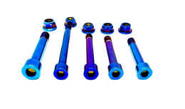Titanium Linkage / Rear Shock Mount Kit for Talaria MX3/ MX4/ MX5 · Titanium…, burnt blue