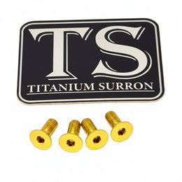 Titanium Baja Designs Headlight Cover Plate Bolts (4) for E-Ride Pro SS, view 9