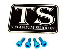 Titanium Baja Designs Headlight Cover Plate Bolts (4) for E-Ride Pro SS, view 7