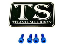 Titanium Baja Designs Headlight Cover Plate Bolts (4) for E-Ride Pro SS, view 6