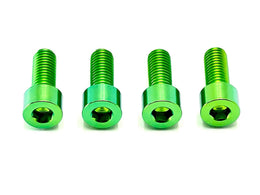 Titanium Bash Guard/ Skid Plate Bolts - Surron LBX & E-Ride Pro · Titanium…, green