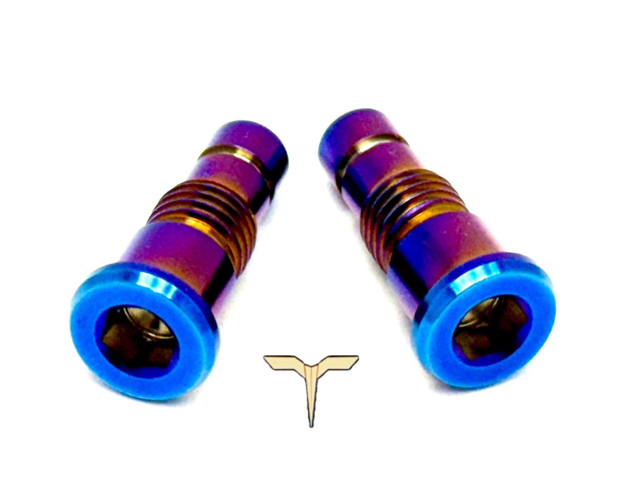 Titanium Battery Lid Bolts - Talaria Sting R · Titanium Surron, burnt blue