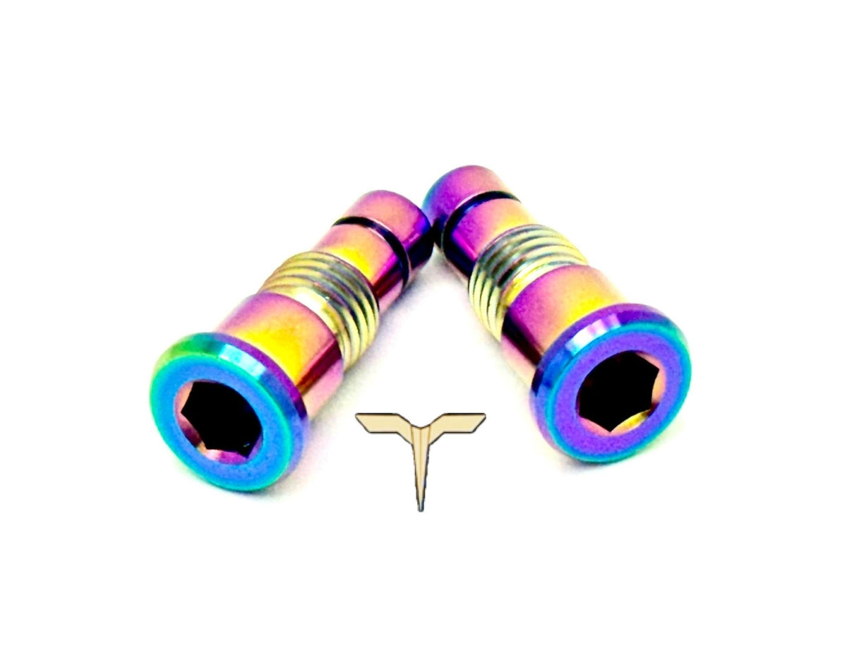 Titanium Battery Lid Bolts - Talaria Sting R · Titanium Surron, rainbow