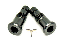 Titanium Battery Lid Bolts - Talaria Sting R · Titanium Surron, black