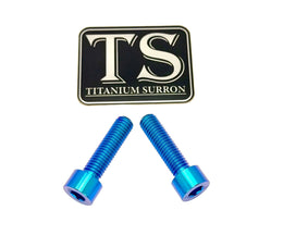 Titanium Caliper Bolts - Surron Ultra Bee Front Only · Titanium Surron, view 3