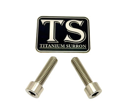 Titanium Caliper Bolts - Surron Ultra Bee Front Only · Titanium Surron, silver (raw)