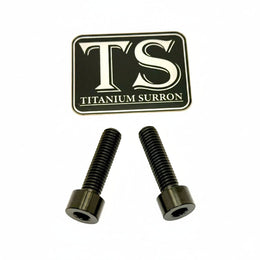 Titanium Caliper Bolts - Surron Ultra Bee Front Only · Titanium Surron, black