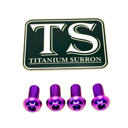 Titanium Controller Mount Bolts for E-moto