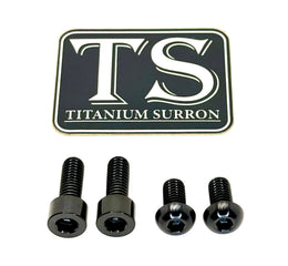 Titanium Controller Mount Bolts for E-moto
