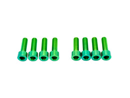 Titanium Direct Mount Stem Bolt Kit for E-Ride Pro SS, green