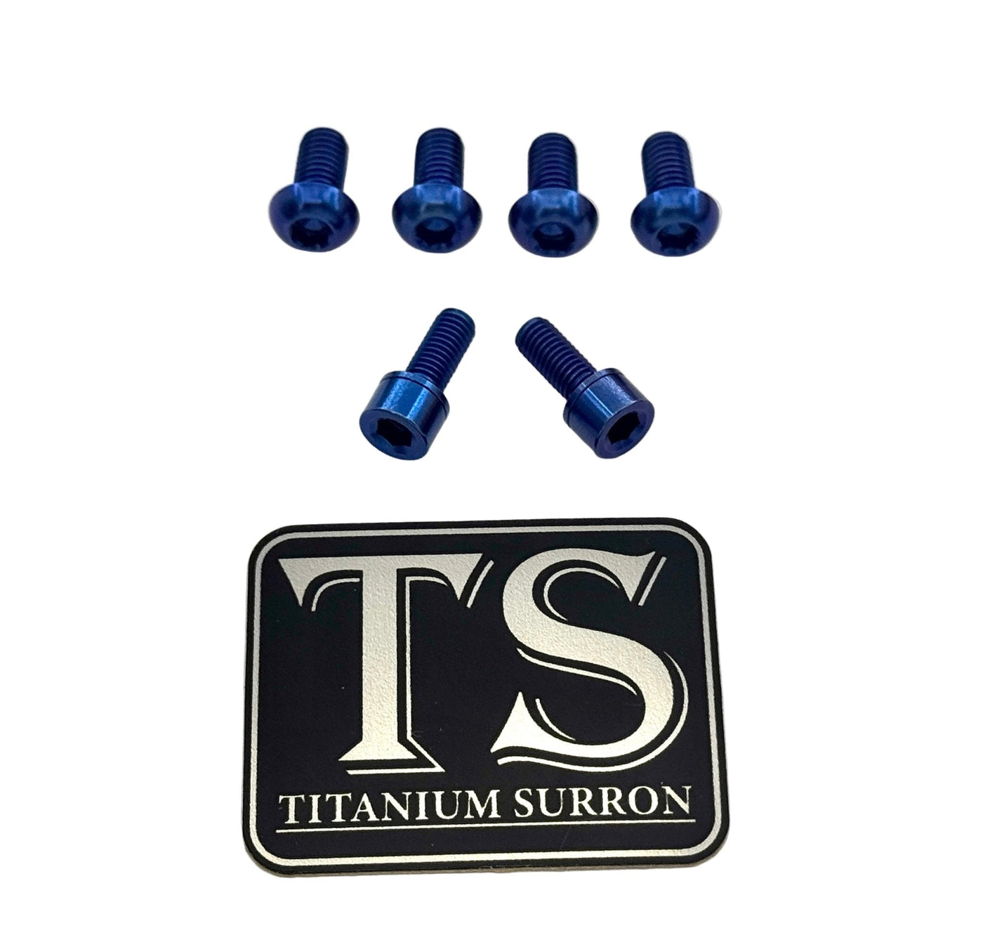 Titanium E-Moto Headlight Mount Bolts for E-Ride Pro SS, view 14