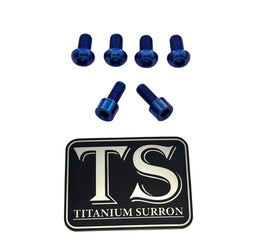 Titanium E-Moto Headlight Mount Bolts for E-Ride Pro SS, view 14