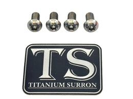 Titanium E-Moto Headlight Mount Bolts for E-Ride Pro SS, view 24