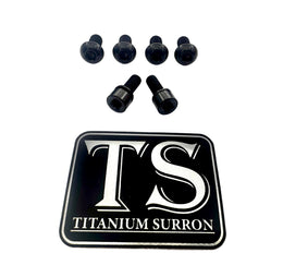 Titanium E-Moto Headlight Mount Bolts for E-Ride Pro SS, view 21