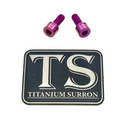 Titanium E-Moto Headlight Mount Bolts for E-Ride Pro SS, view 9