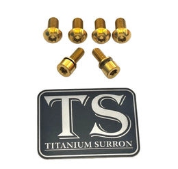 Titanium E-Moto Headlight Mount Bolts for E-Ride Pro SS, view 1