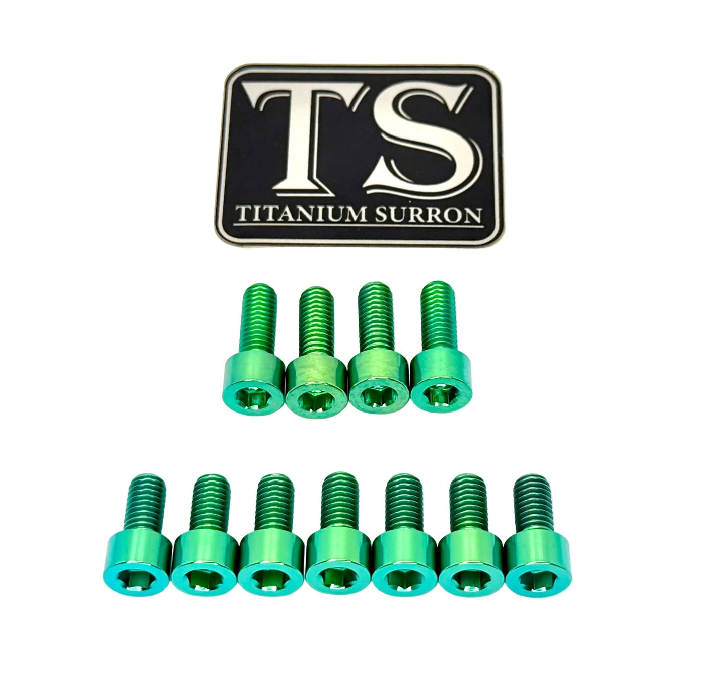 Titanium EXT Ferro Fork Bolt Kits · Titanium Surron, view 8