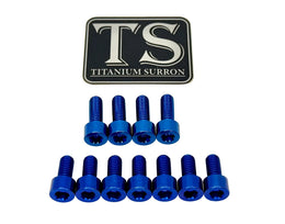 Titanium EXT Ferro Fork Bolt Kits · Titanium Surron, view 9