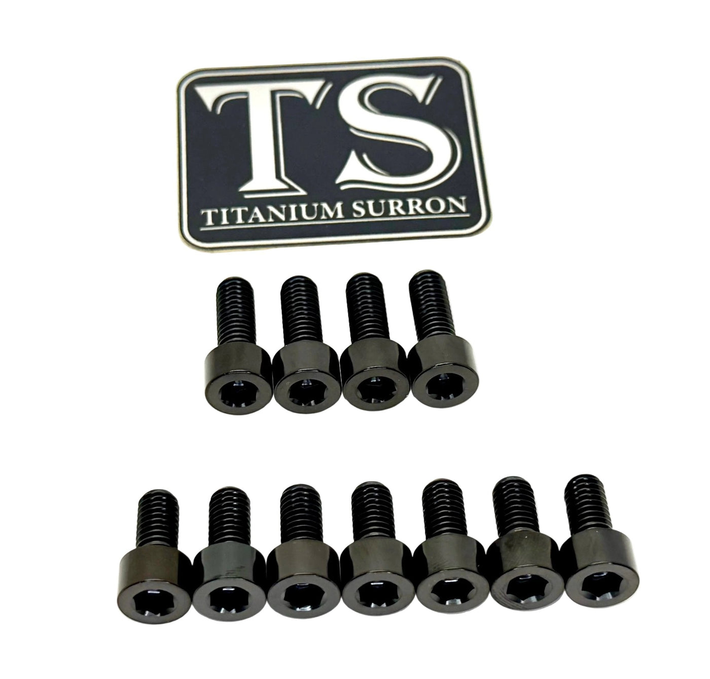 Titanium EXT Ferro Fork Bolt Kits · Titanium Surron, view 12