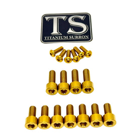 Titanium EXT Ferro Fork Bolt Kits · Titanium Surron, view 14