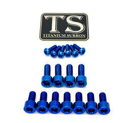 Titanium EXT Ferro Fork Bolt Kits · Titanium Surron, view 10